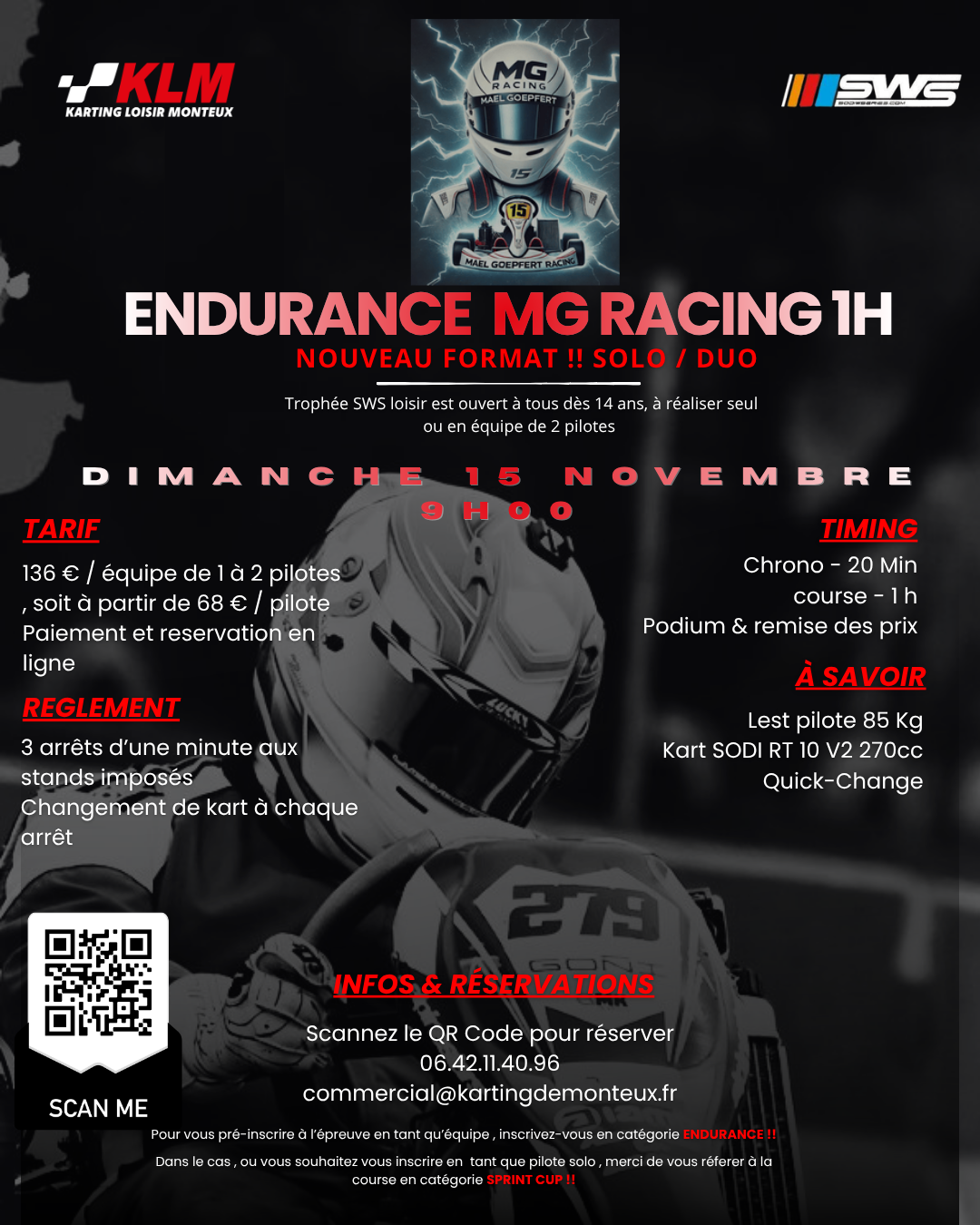 15/11 ENDURANCE MG RACING
